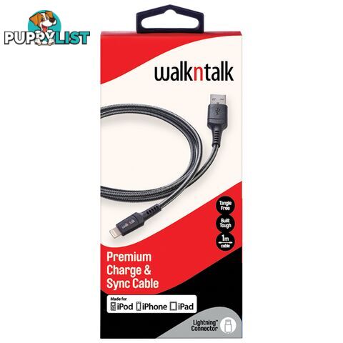 WalknTalk 1M Charge & Sync Cables - B132F8 - Cables