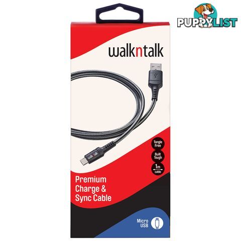 WalknTalk 1M Charge & Sync Cables - B132F8 - Cables