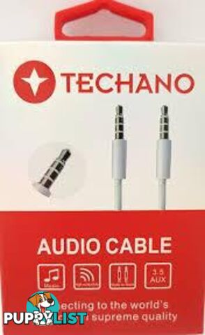 Techano Audio Cable - DC89FE - Headphones & Sound