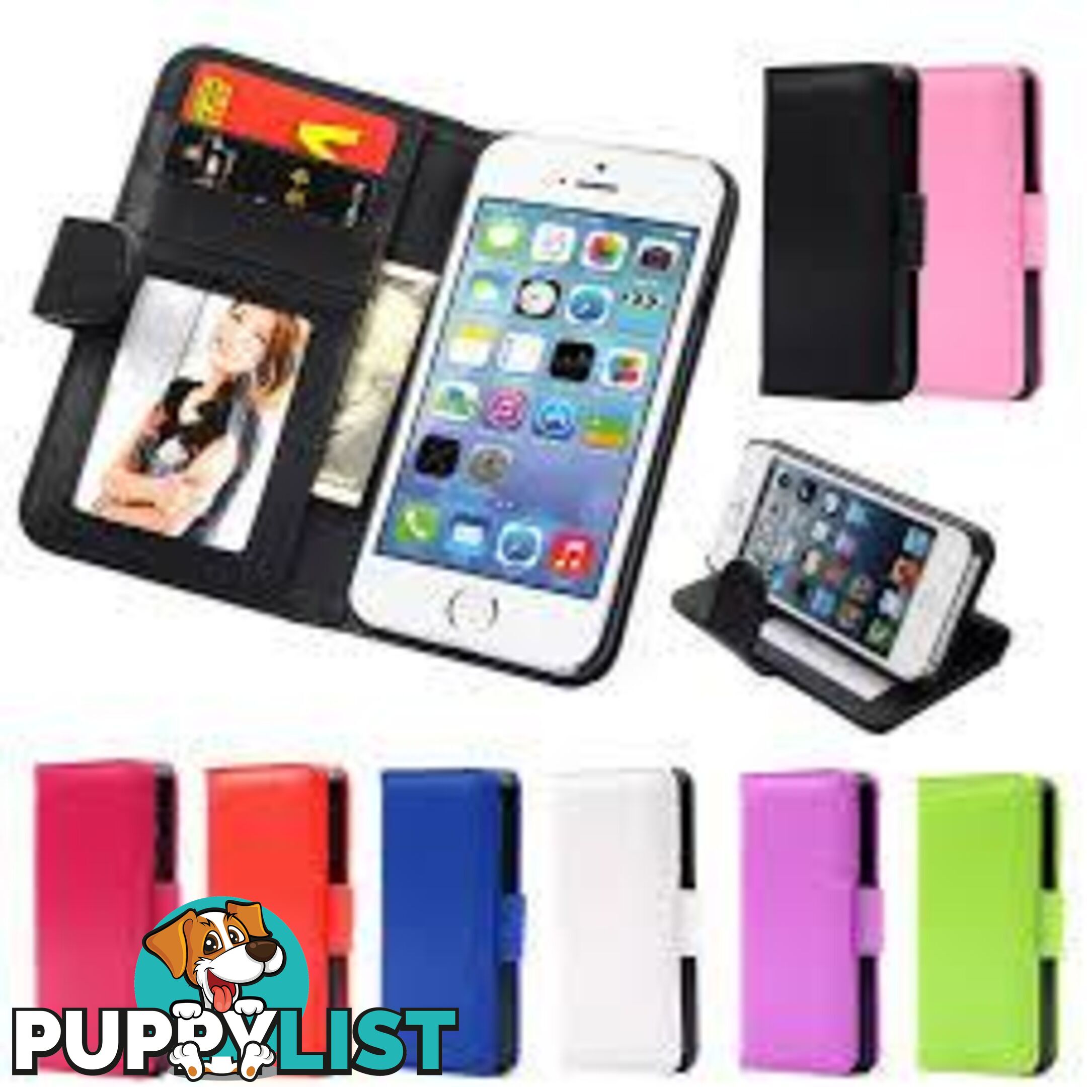 Apple iPhone Wallet Style Case - 83018F - Cases