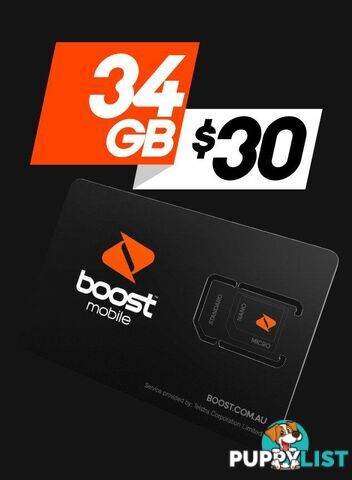 Boost Trio Starter Kit - 2A9252 - Sim Card