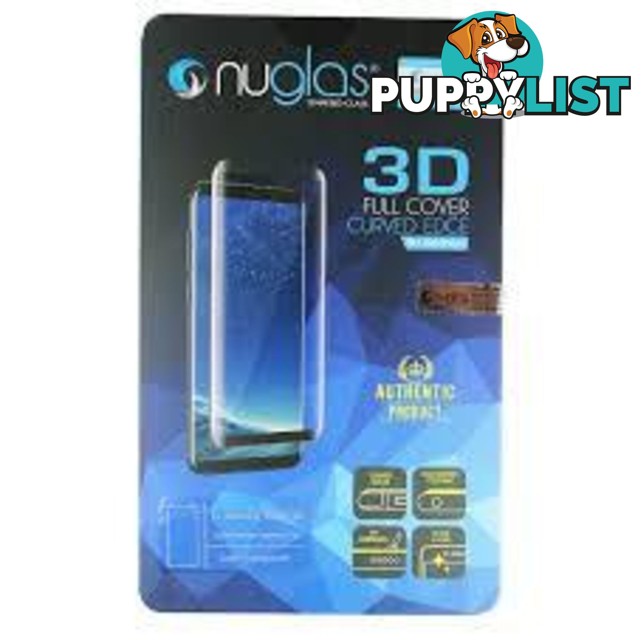 Nuglas 3D Curved Tempered Glass Screen Protector - 1001135 - Screen Protection