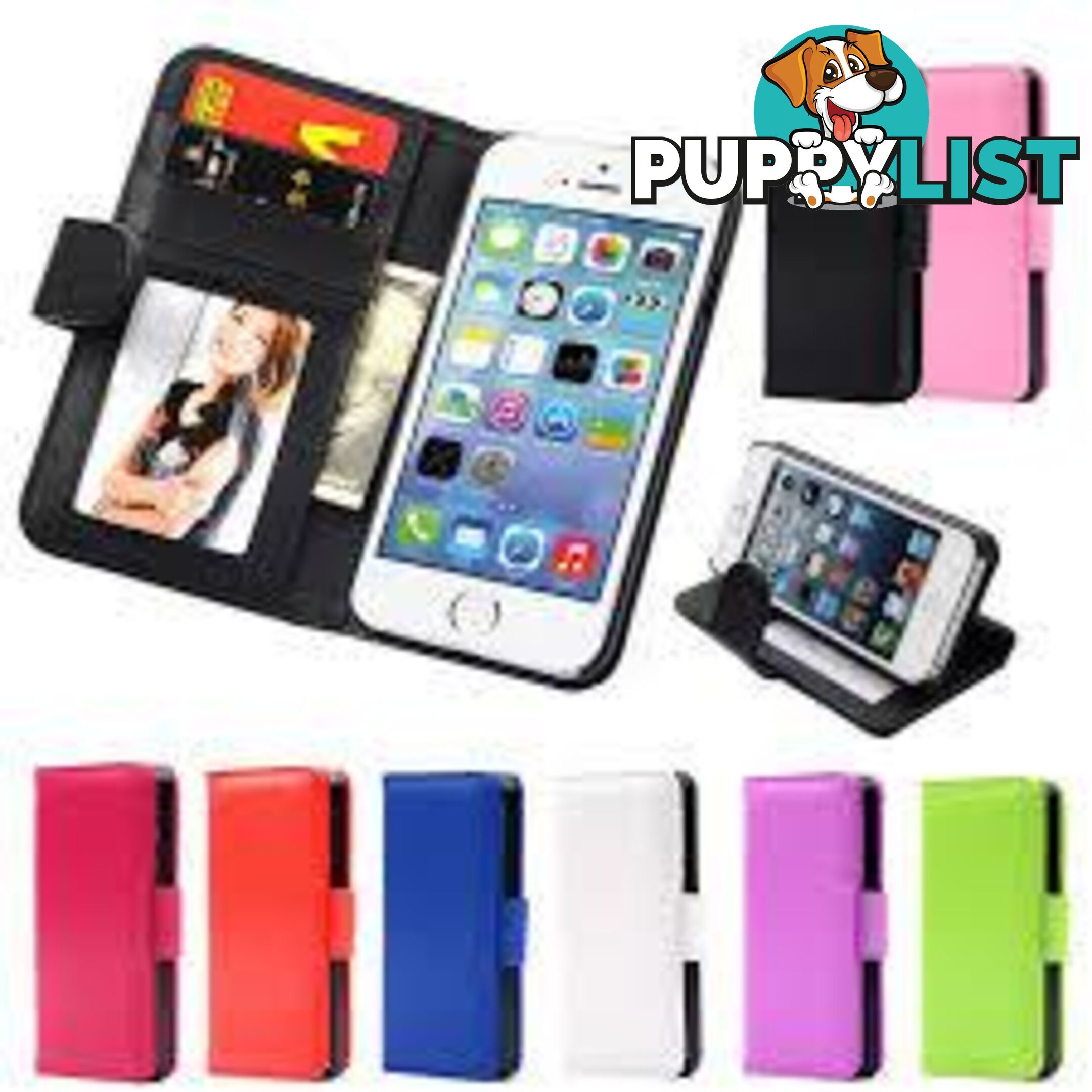 Apple iPhone Wallet Style Case - 5664A3 - Cases