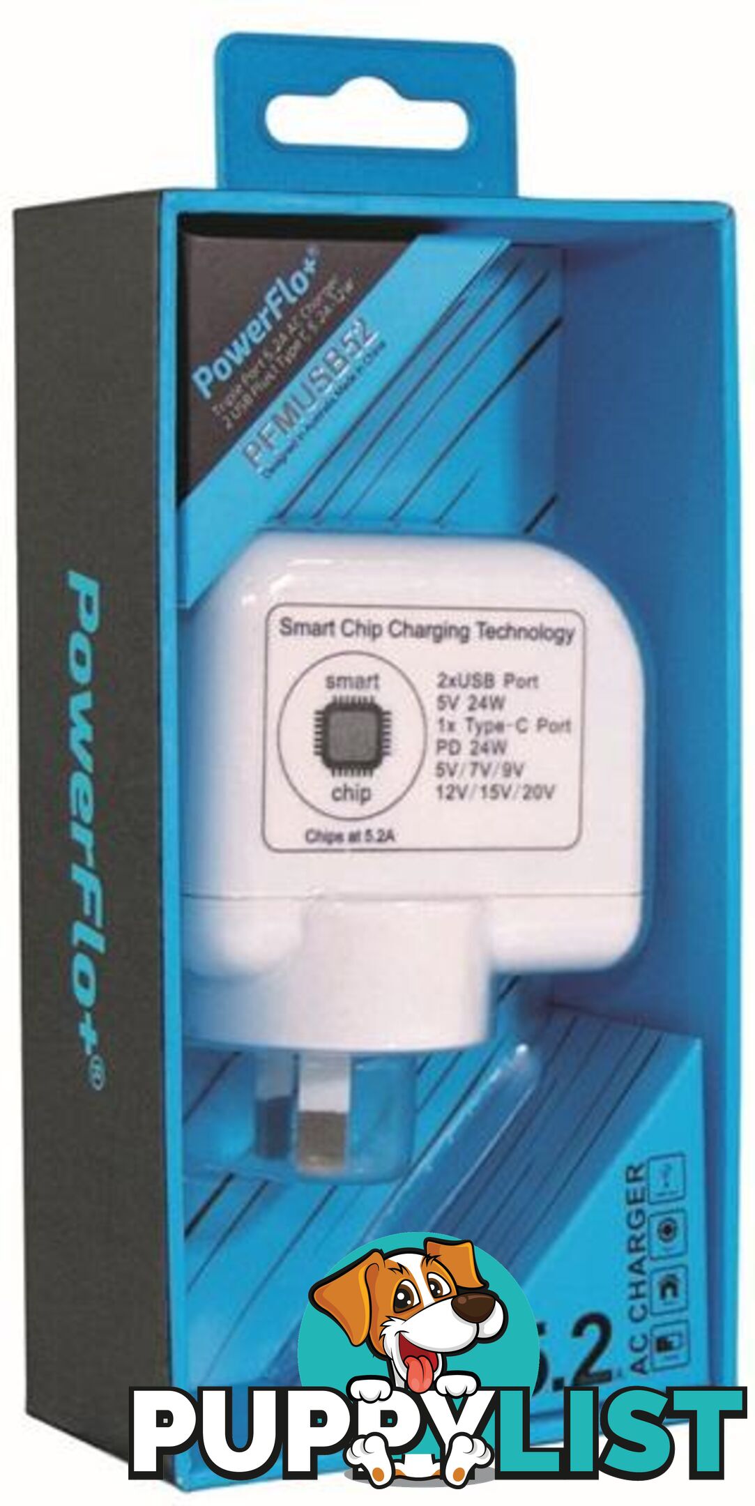 Powerflo+ Multiport AC Chargers - 8E352F - Charging & Power