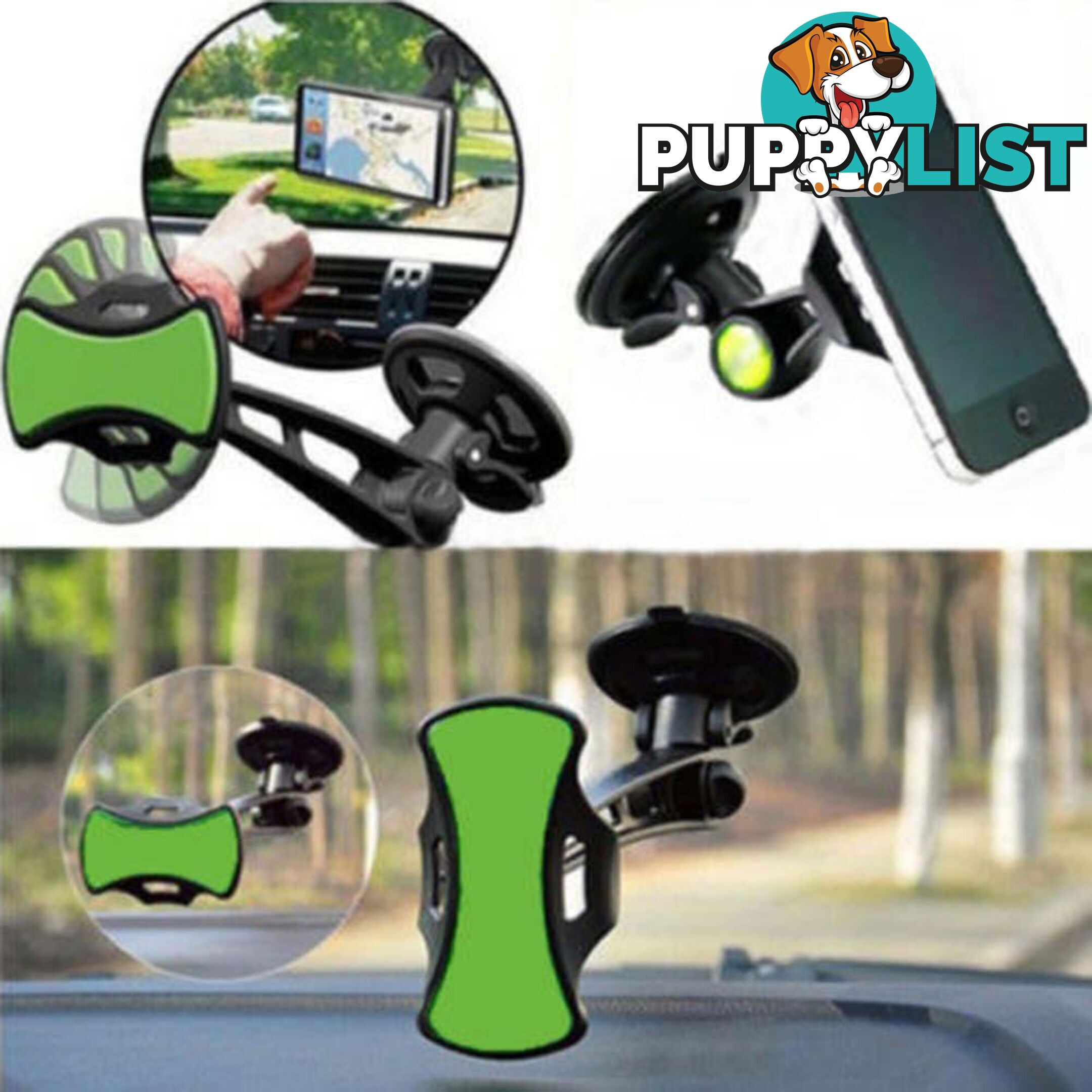 Universal Car Phone Mount - D633E9 - Car Accessories