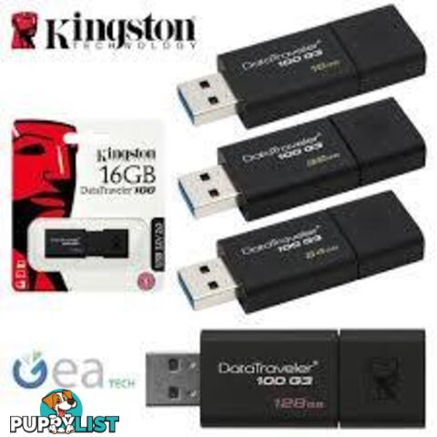 Kingston USB Drive - DT100G3-32G - External Storage Device