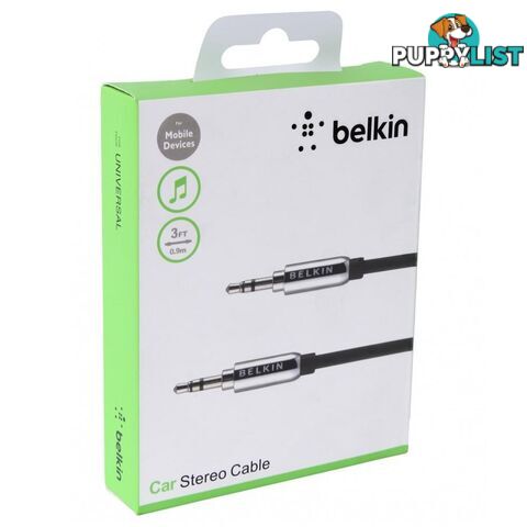 Belkin - 0.9M Car Stereo Cable - 123456915 - Headphones & Sound