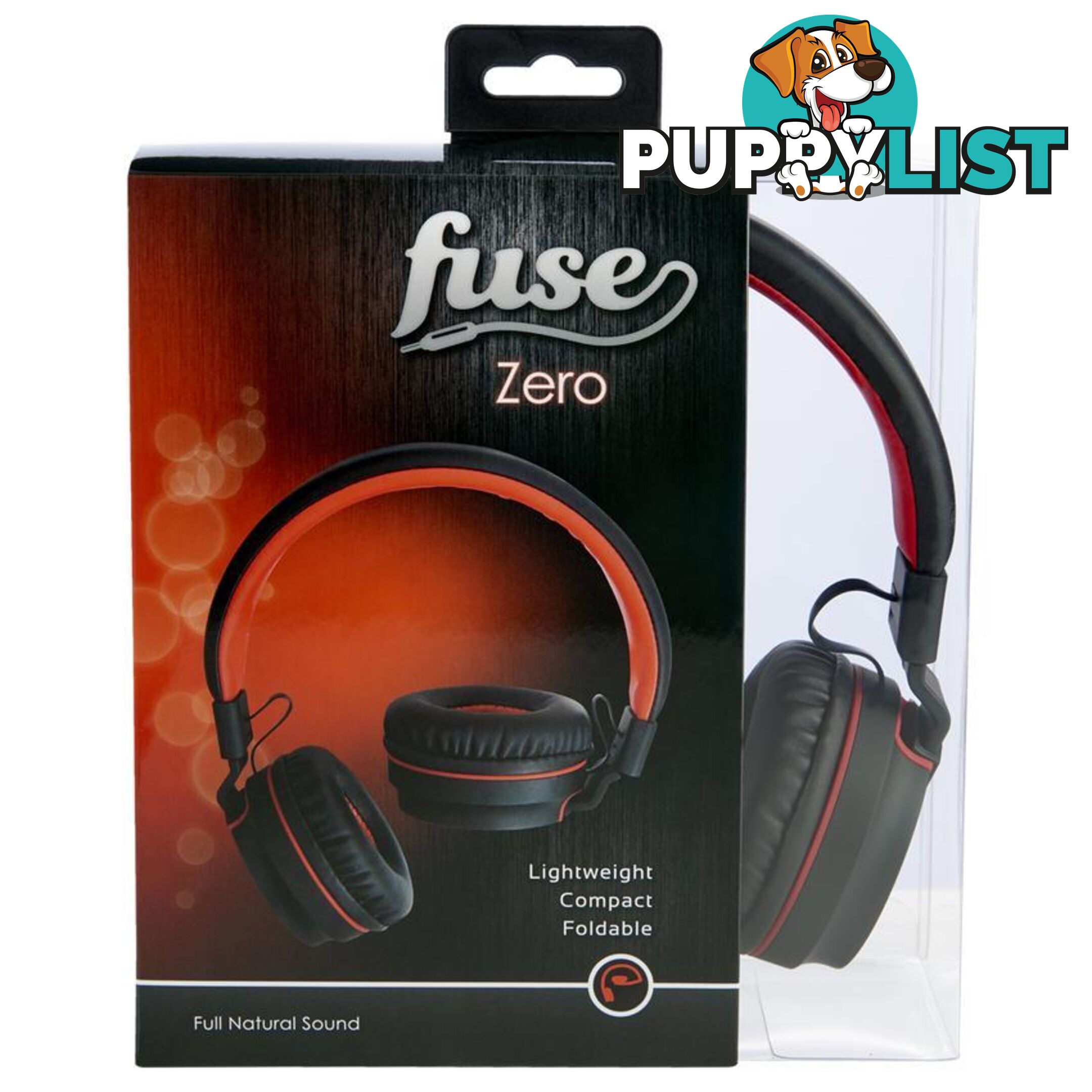 Fuse Zero Over Ear Head Phones - 100200 - Headphones & Sound