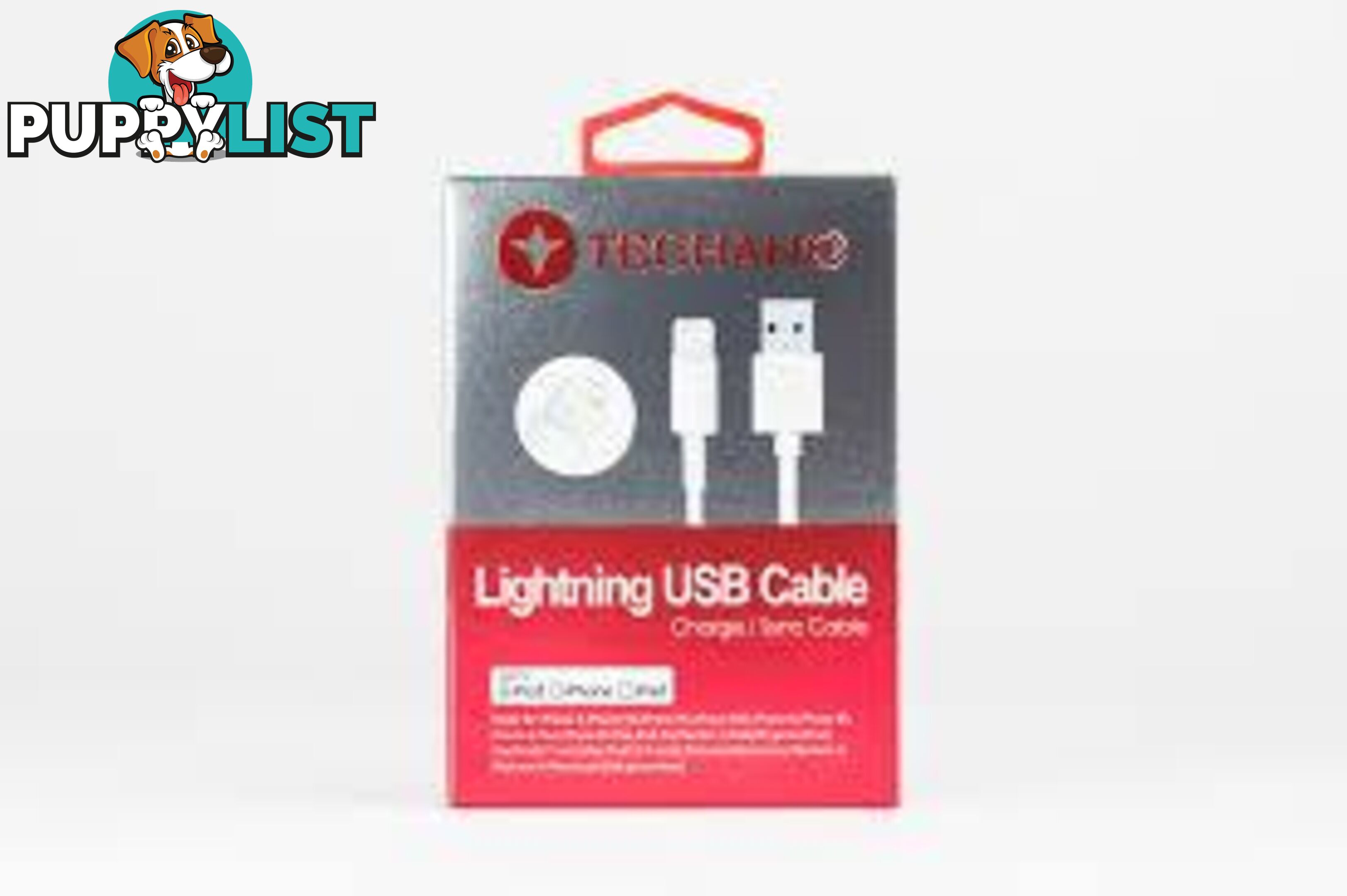 Techano Lightning USB Cable Charge/Sync - B904D8 - Cables