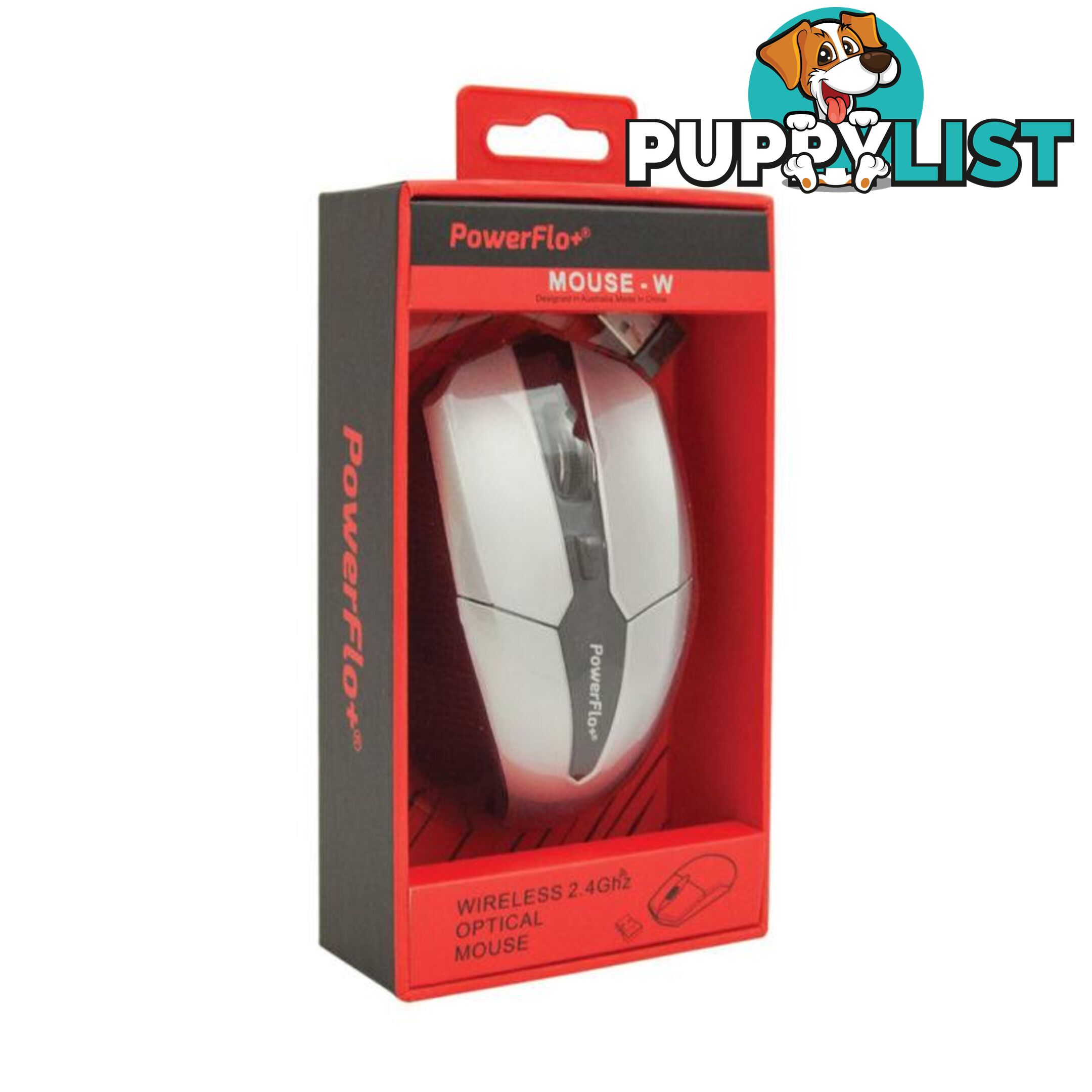 Powerflo+ Portable Wireless Mouse - 1001067 - Accessories