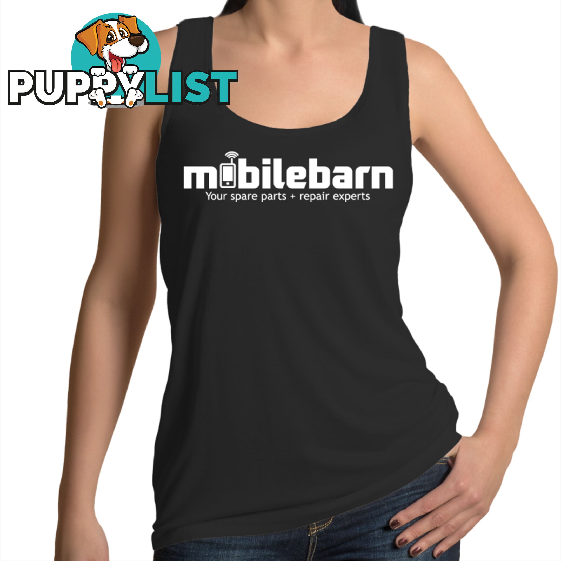 Womens Mobilebarnâ„¢ Singlet - 10.5.15 - merchandise