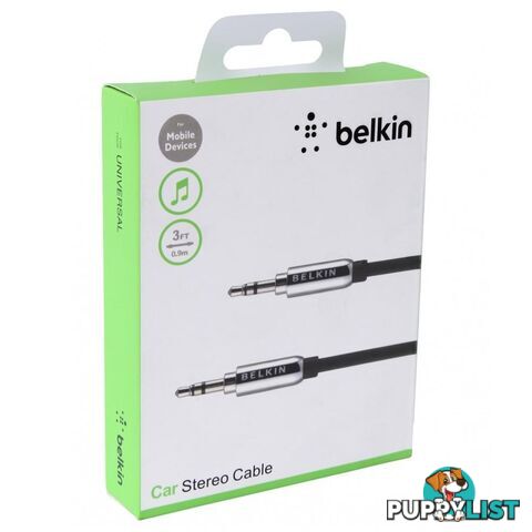 Belkin - 0.9M Car Stereo Cable - 123456911 - Headphones & Sound