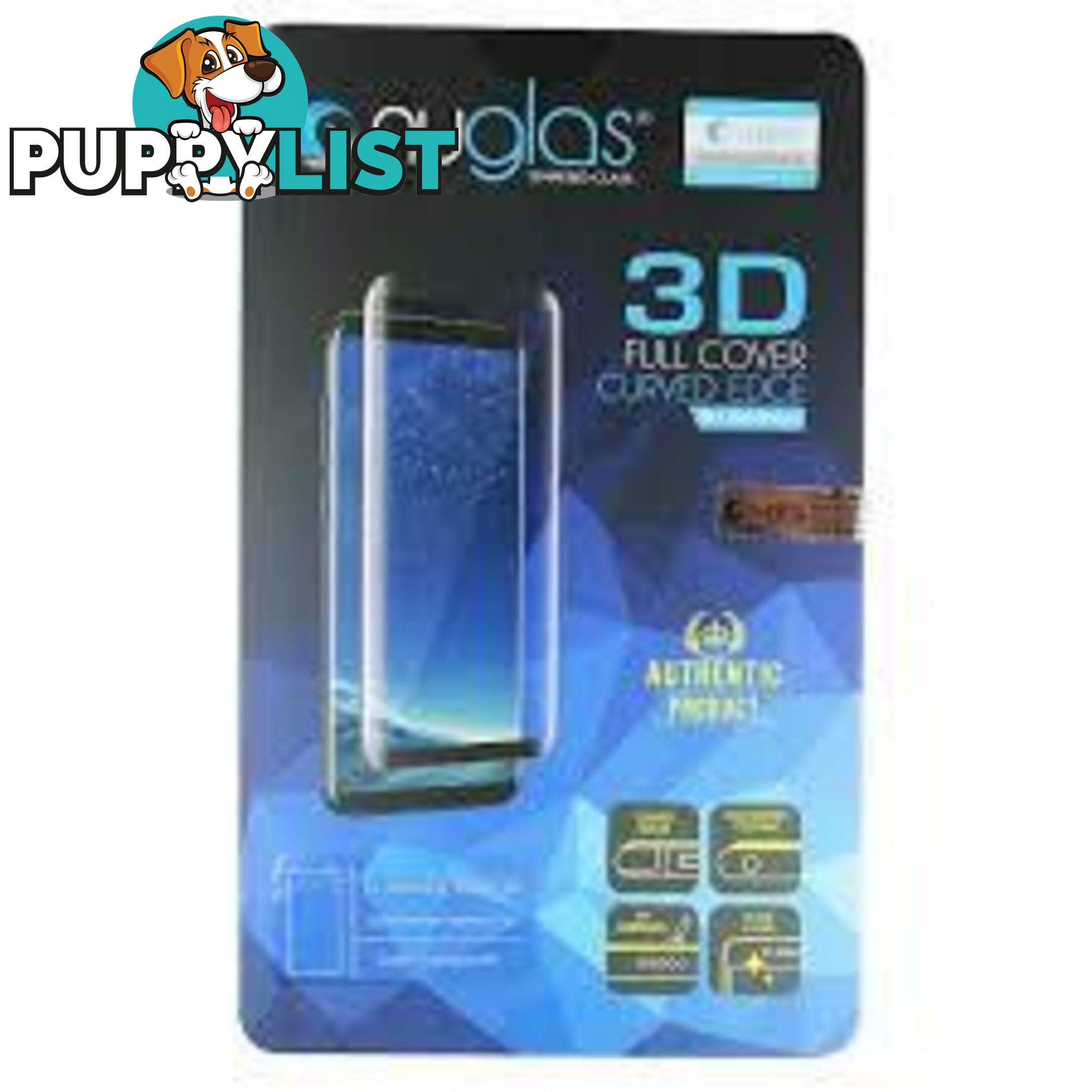 Nuglas 3D Curved Tempered Glass Screen Protector - 1001133 - Screen Protection