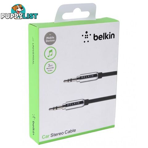 Belkin - 0.9M Car Stereo Cable - 123456913 - Headphones & Sound