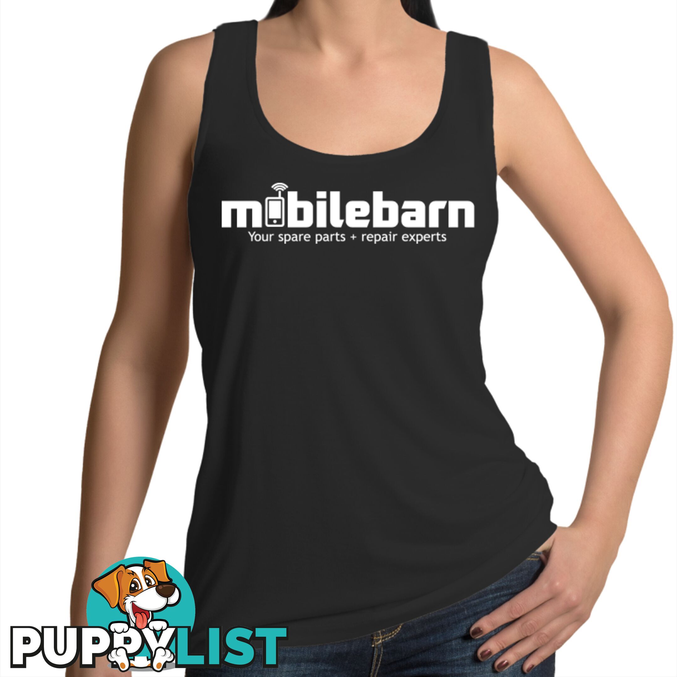 Womens Mobilebarnâ„¢ Singlet - 10.5.13 - merchandise