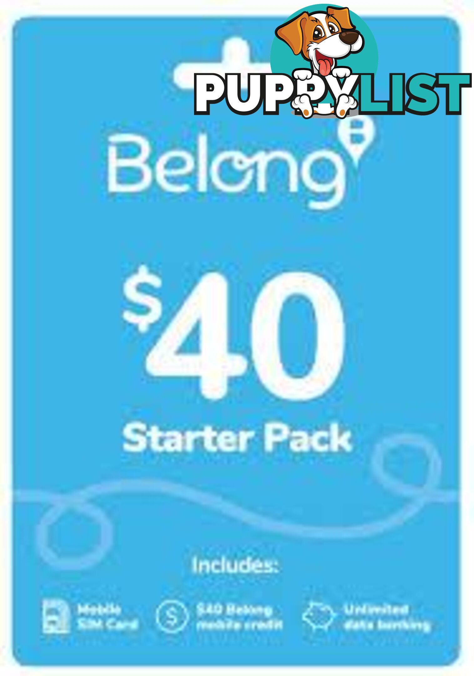 Belong Sim Starter Kit - 636337 - Sim Card