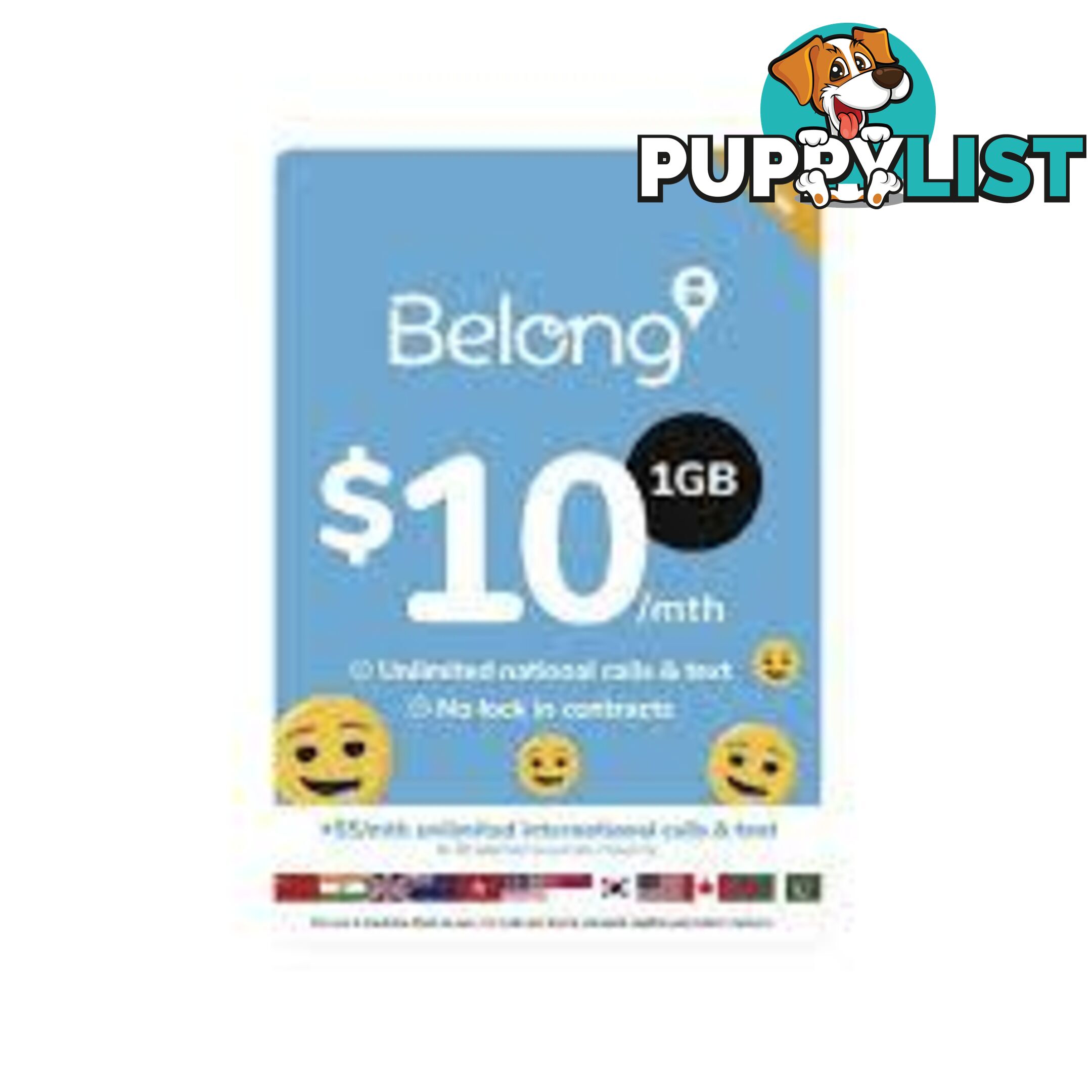 Belong Sim Starter Kit - 636337 - Sim Card