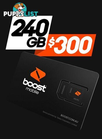 Boost Trio Starter Kit - 2EC0C2 - Sim Card