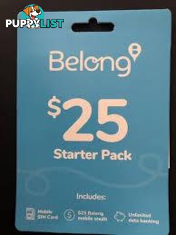 Belong Sim Starter Kit - 03FE0B - Sim Card