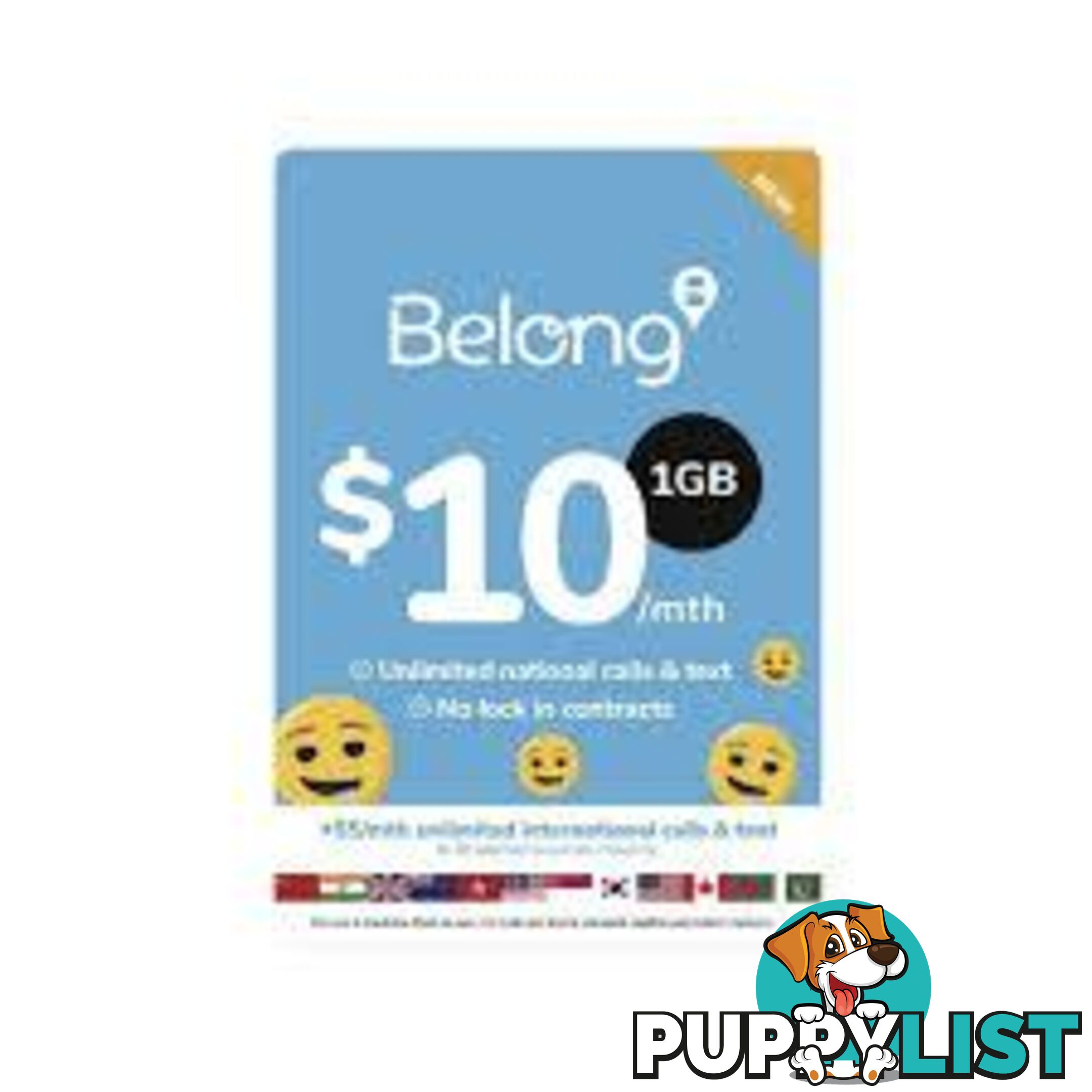 Belong Sim Starter Kit - 03FE0B - Sim Card