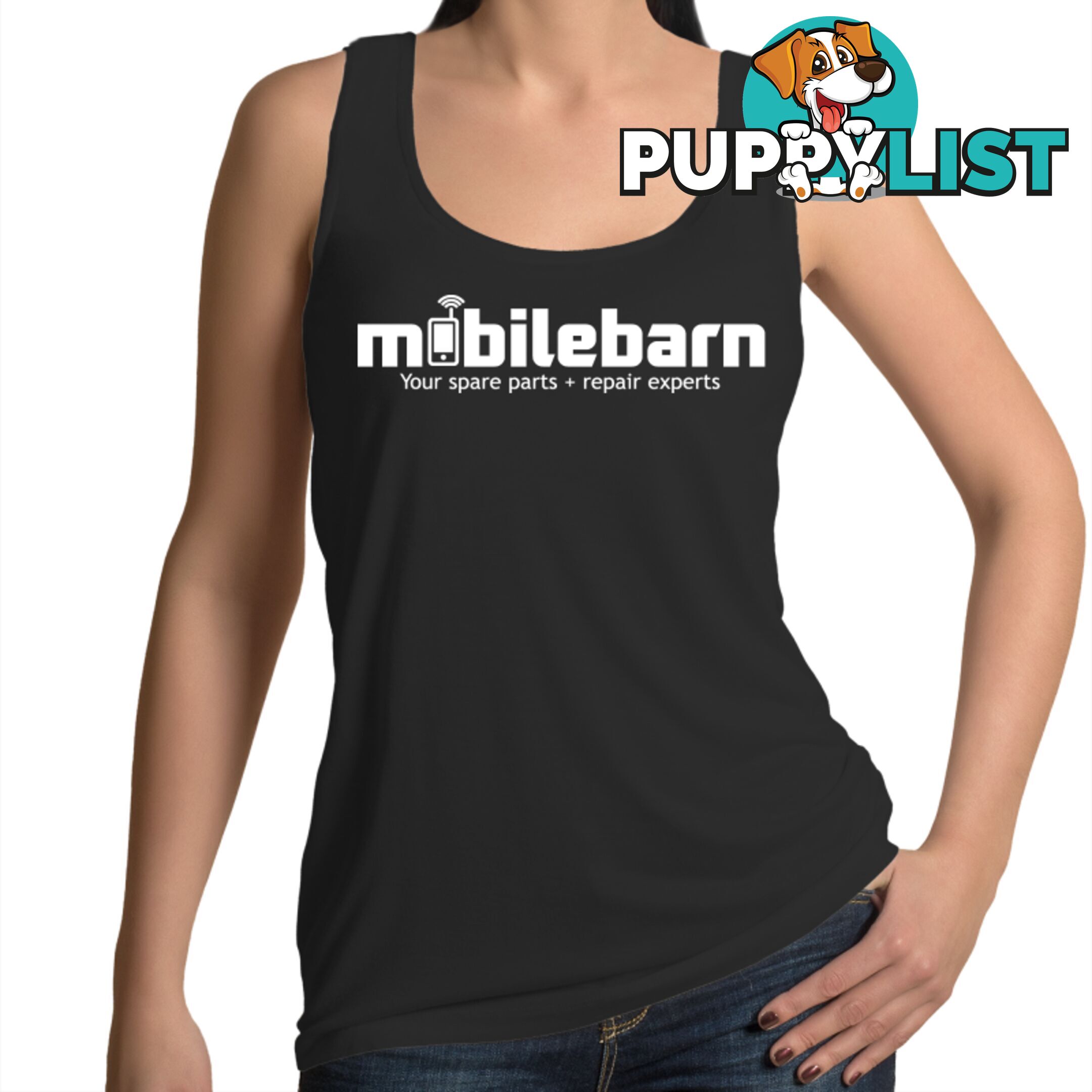 Womens Mobilebarnâ„¢ Singlet - 10.5.11 - merchandise