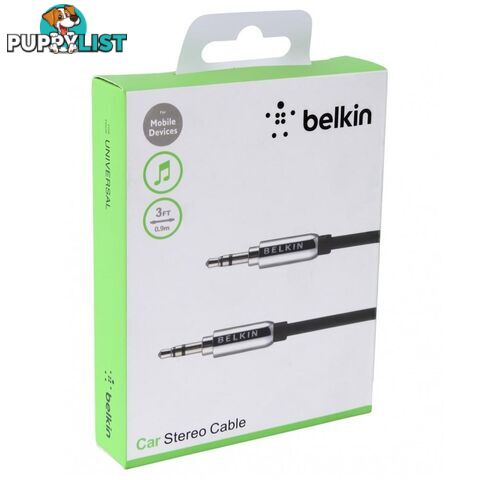 Belkin - 0.9M Car Stereo Cable - 123456909 - Headphones & Sound