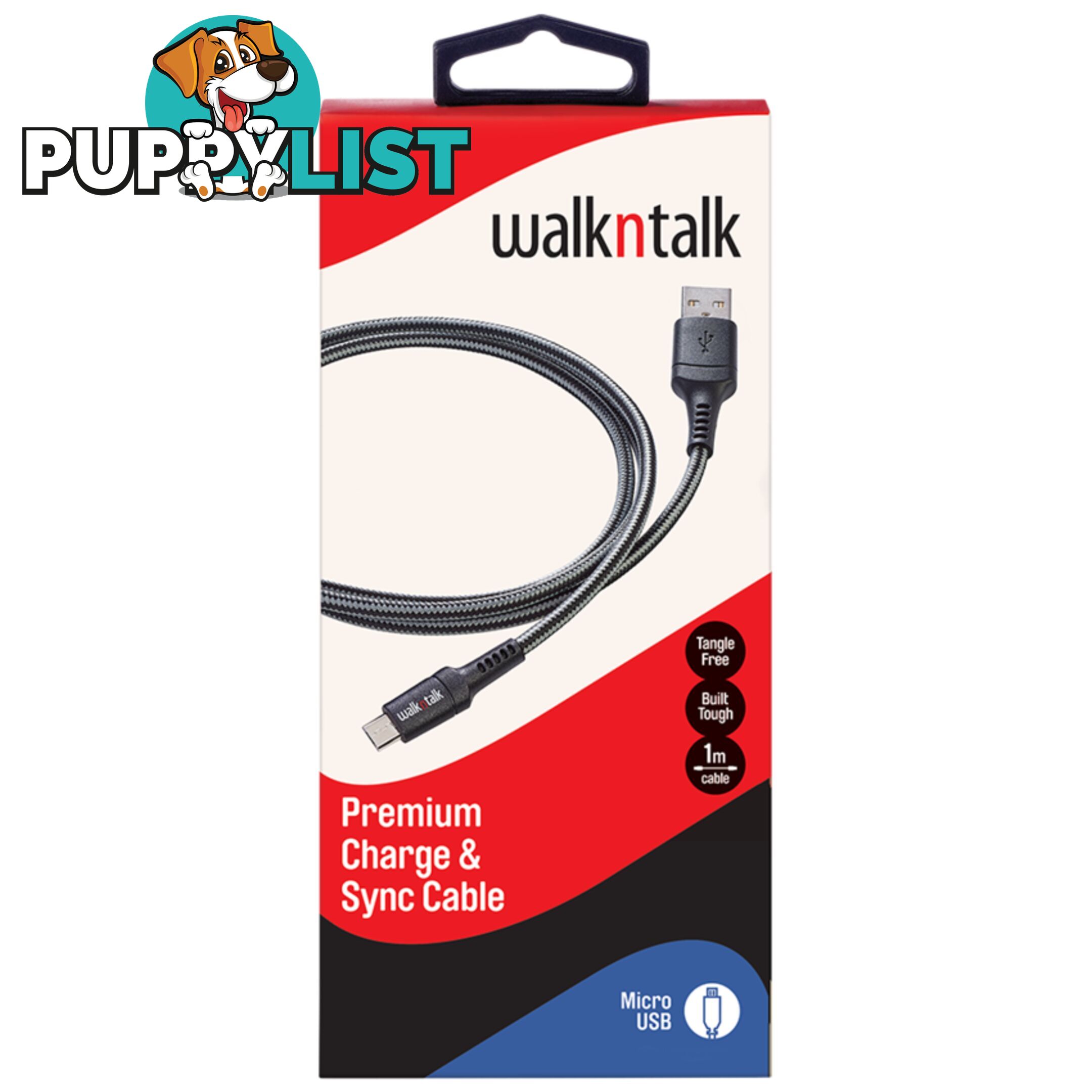 WalknTalk 1M Charge & Sync Cables - D5F4C7 - Cables