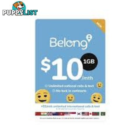 Belong Sim Starter Kit - 028866 - Sim Card