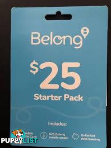 Belong Sim Starter Kit - 028866 - Sim Card