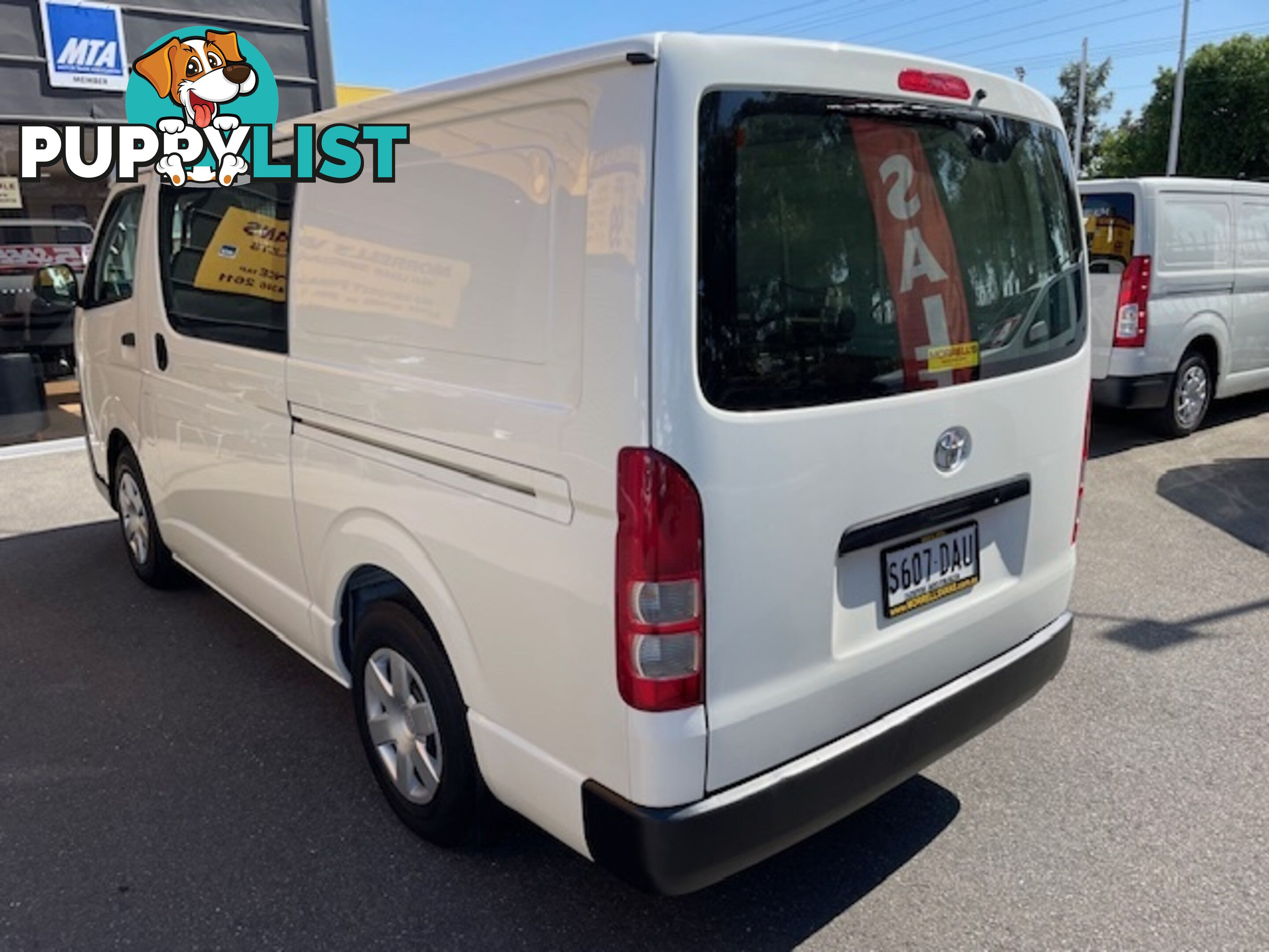 2017 TOYOTA HIACE LWB KDH201R MY16 4D VAN