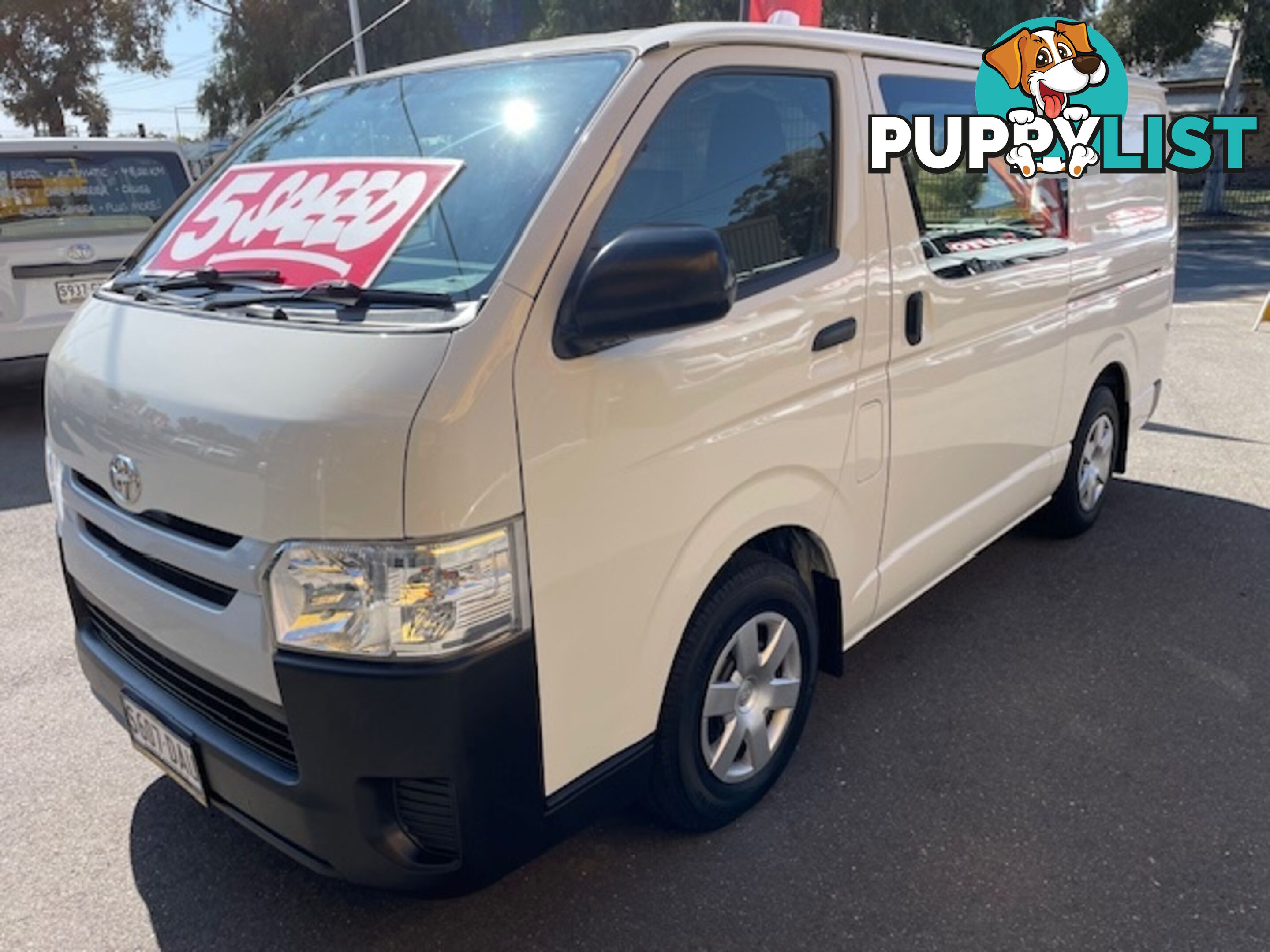 2017 TOYOTA HIACE LWB KDH201R MY16 4D VAN