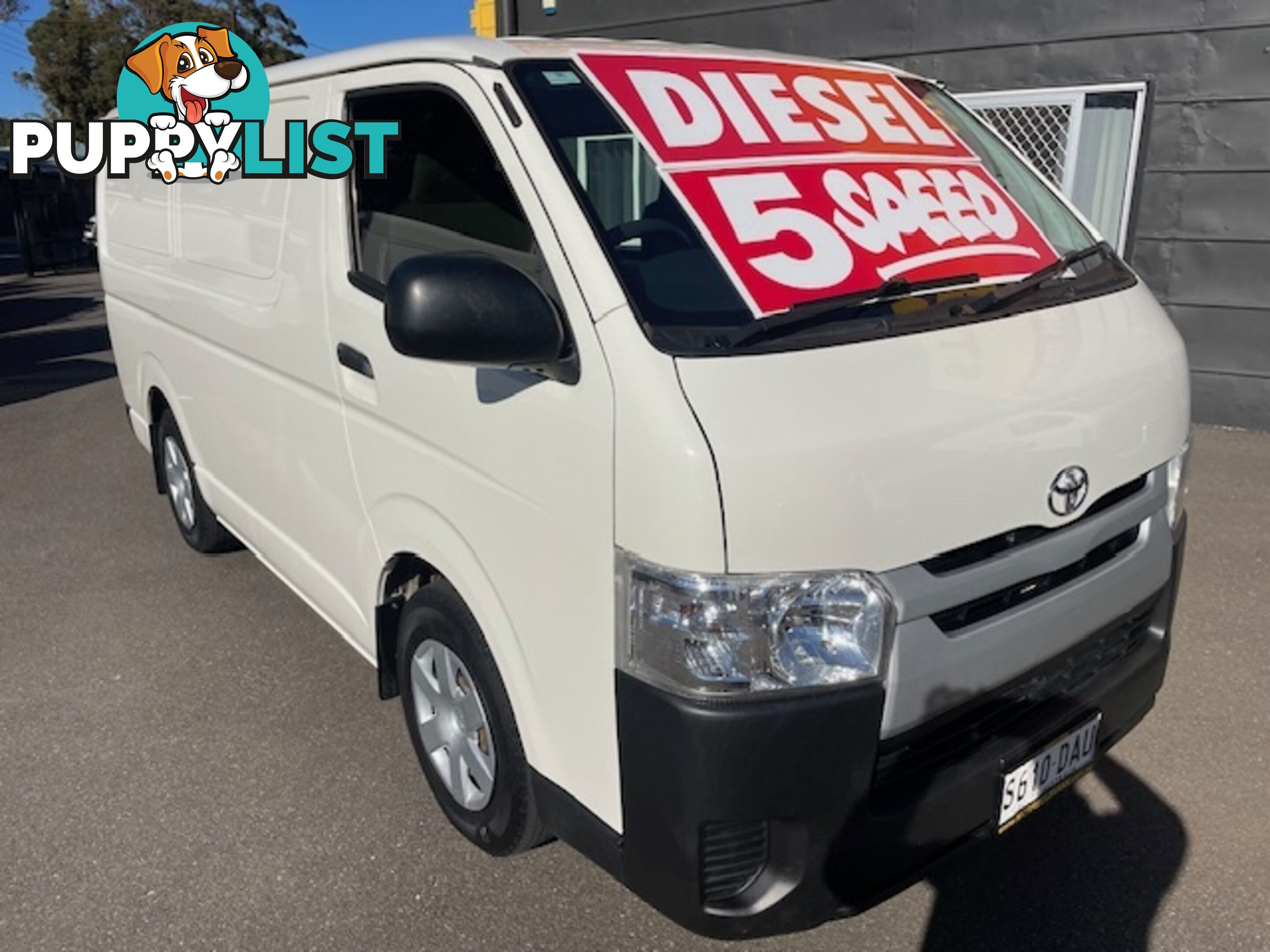 2017 TOYOTA HIACE LWB KDH201R MY16 4D VAN