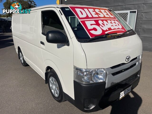 2017 TOYOTA HIACE LWB KDH201R MY16 4D VAN