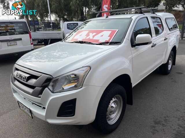 2018 ISUZU D-MAX SX 4X4 TF MY18 CREW CCHAS