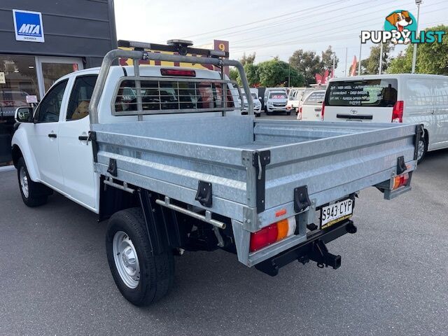 2019 ISUZU D-MAX SX 4X4 TF MY19 CREW CCHAS