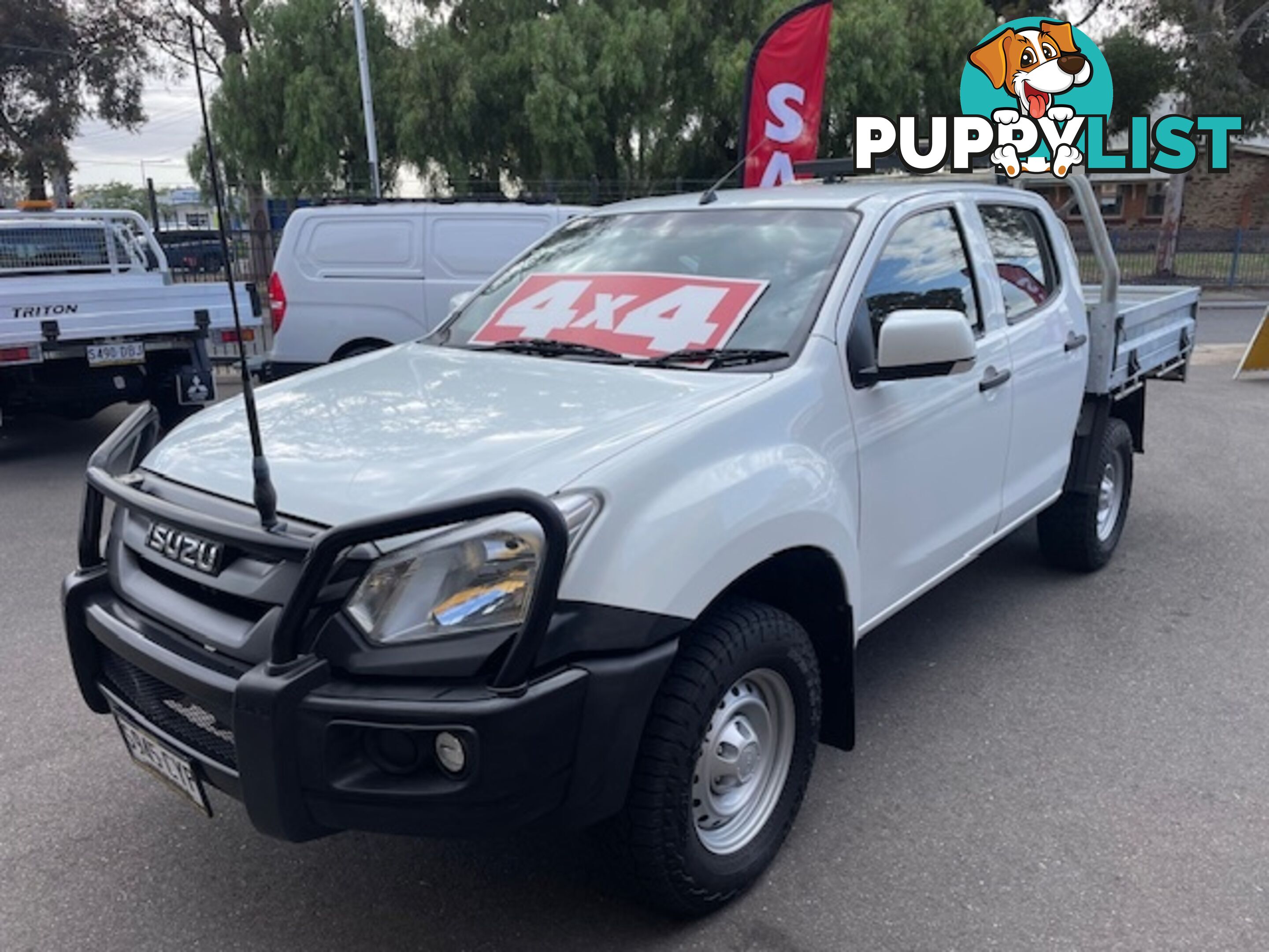 2019 ISUZU D-MAX SX 4X4 TF MY18 CREW CCHAS