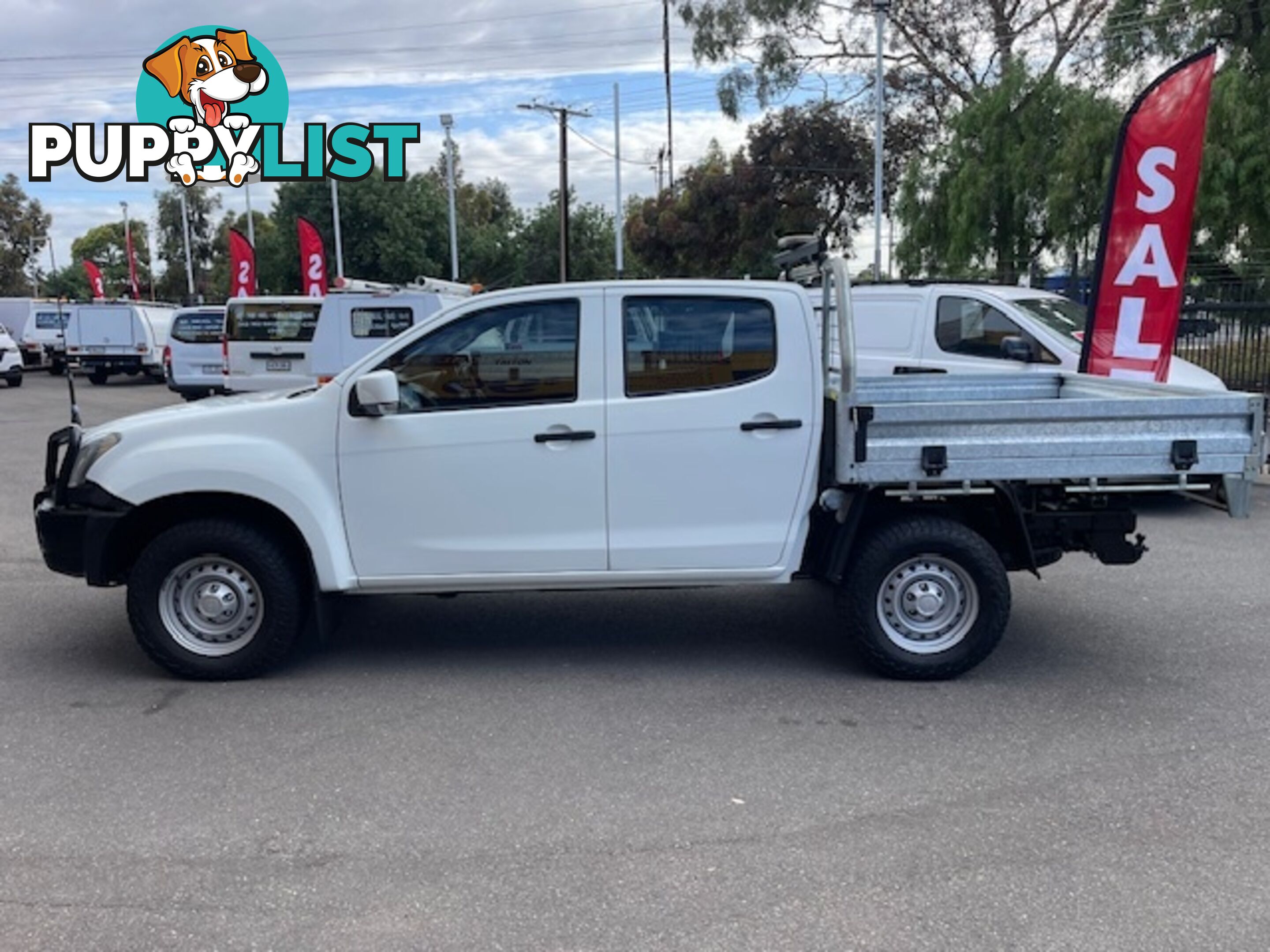 2019 ISUZU D-MAX SX 4X4 TF MY18 CREW CCHAS