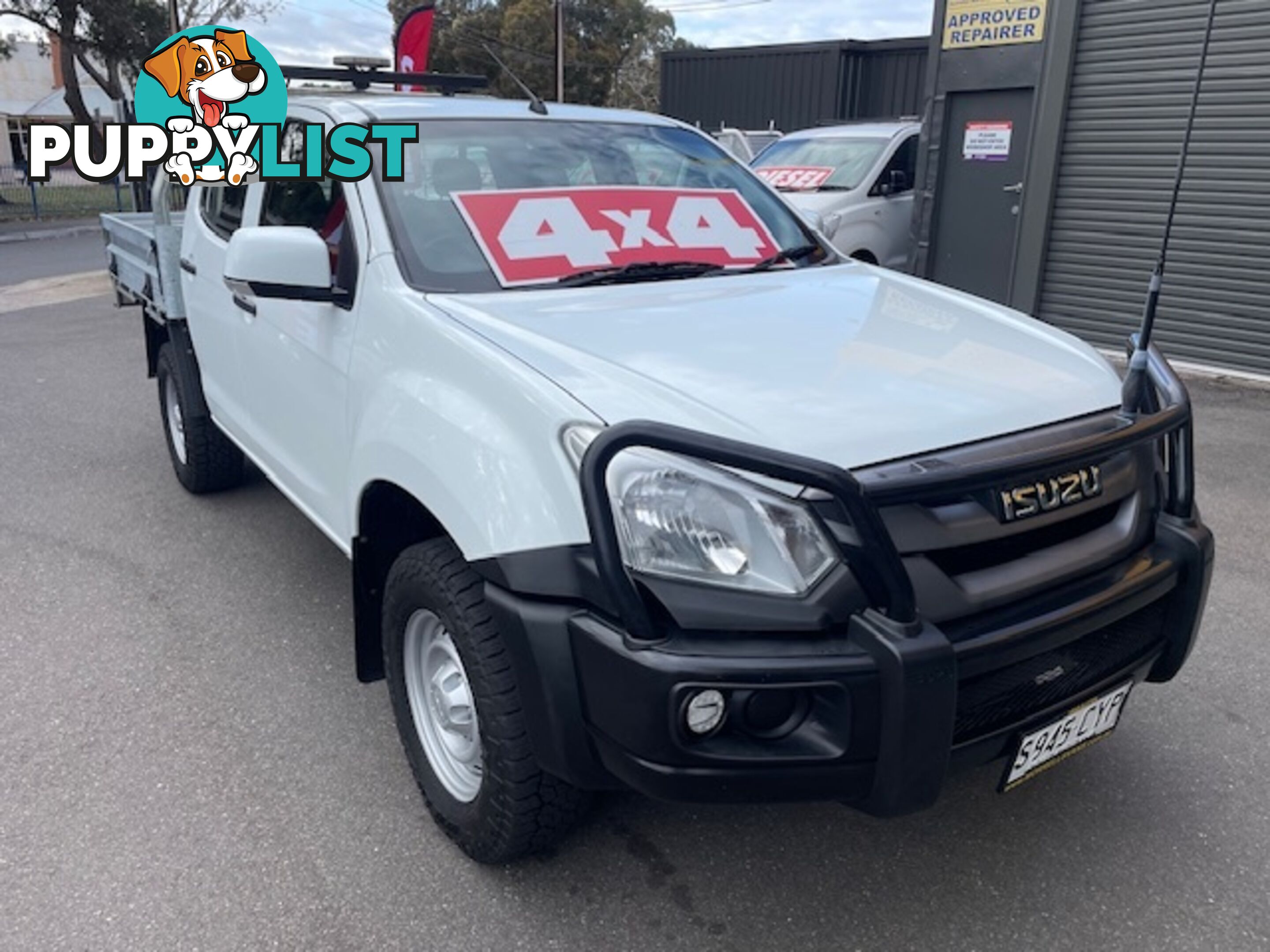 2019 ISUZU D-MAX SX 4X4 TF MY18 CREW CCHAS