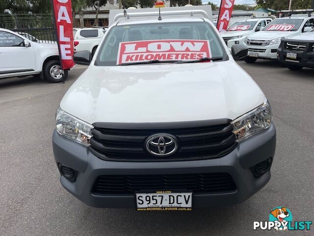 2018 TOYOTA HILUX WORKMATE TGN121R MY19 CCHAS