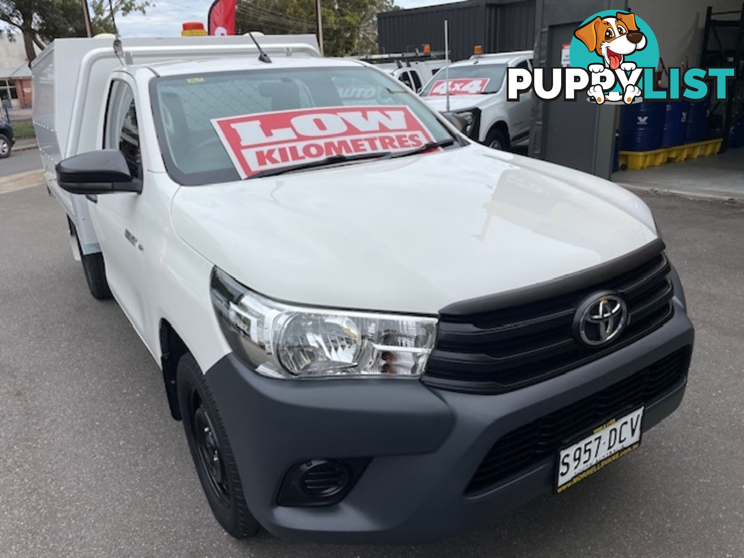 2018 TOYOTA HILUX WORKMATE TGN121R MY19 CCHAS