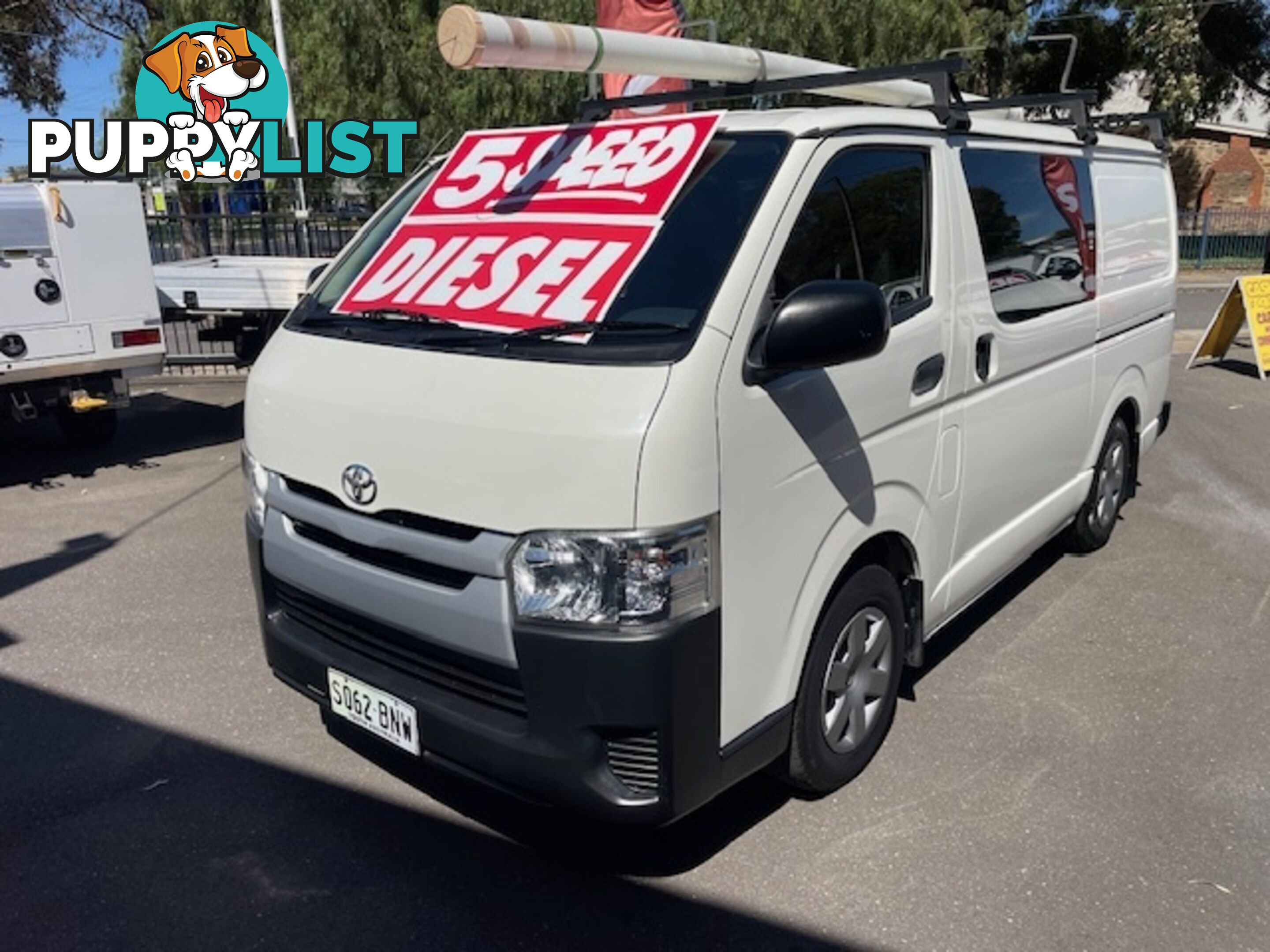 2014 TOYOTA HIACE LWB KDH201R MY14 4D VAN