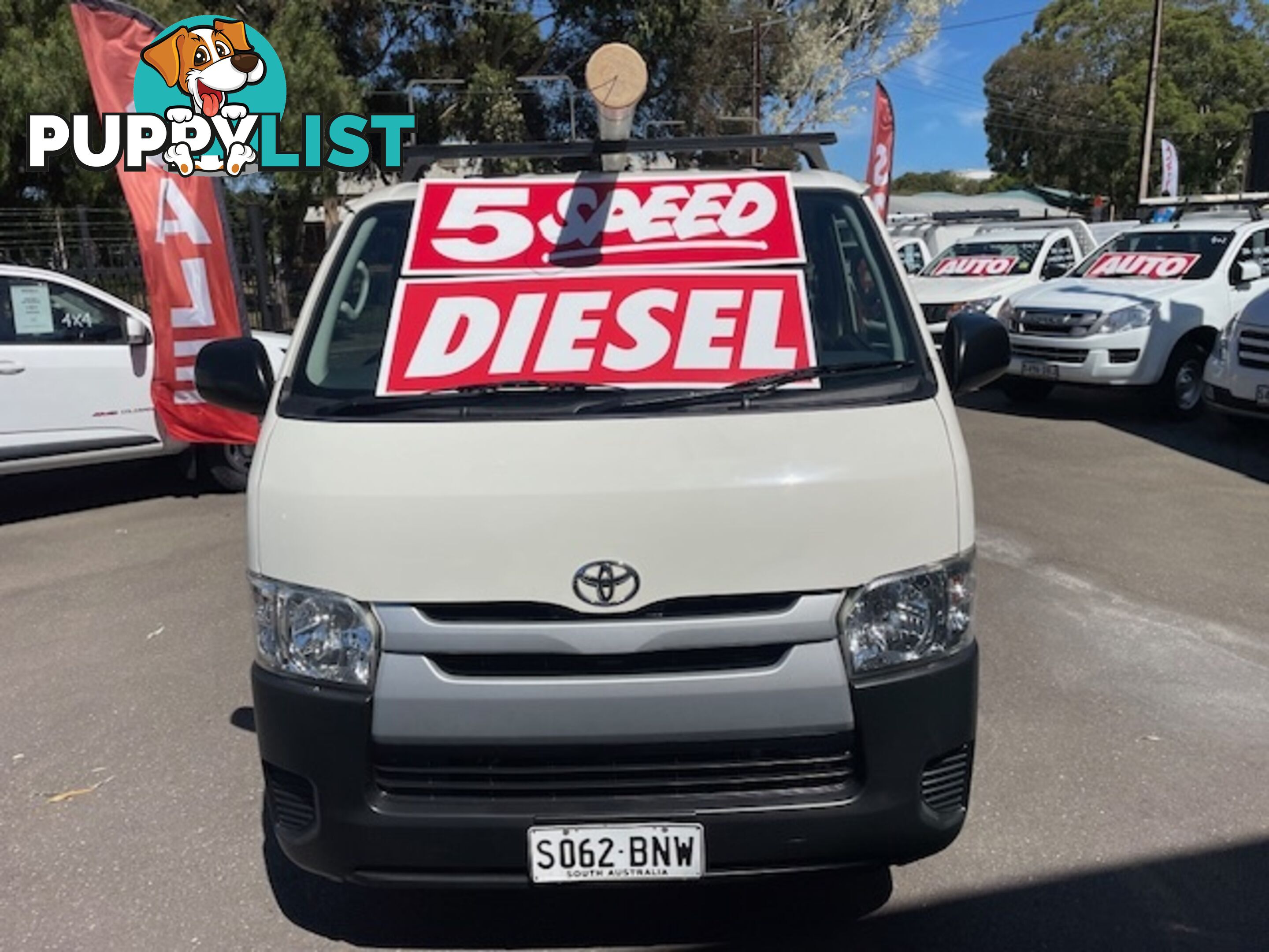 2014 TOYOTA HIACE LWB KDH201R MY14 4D VAN