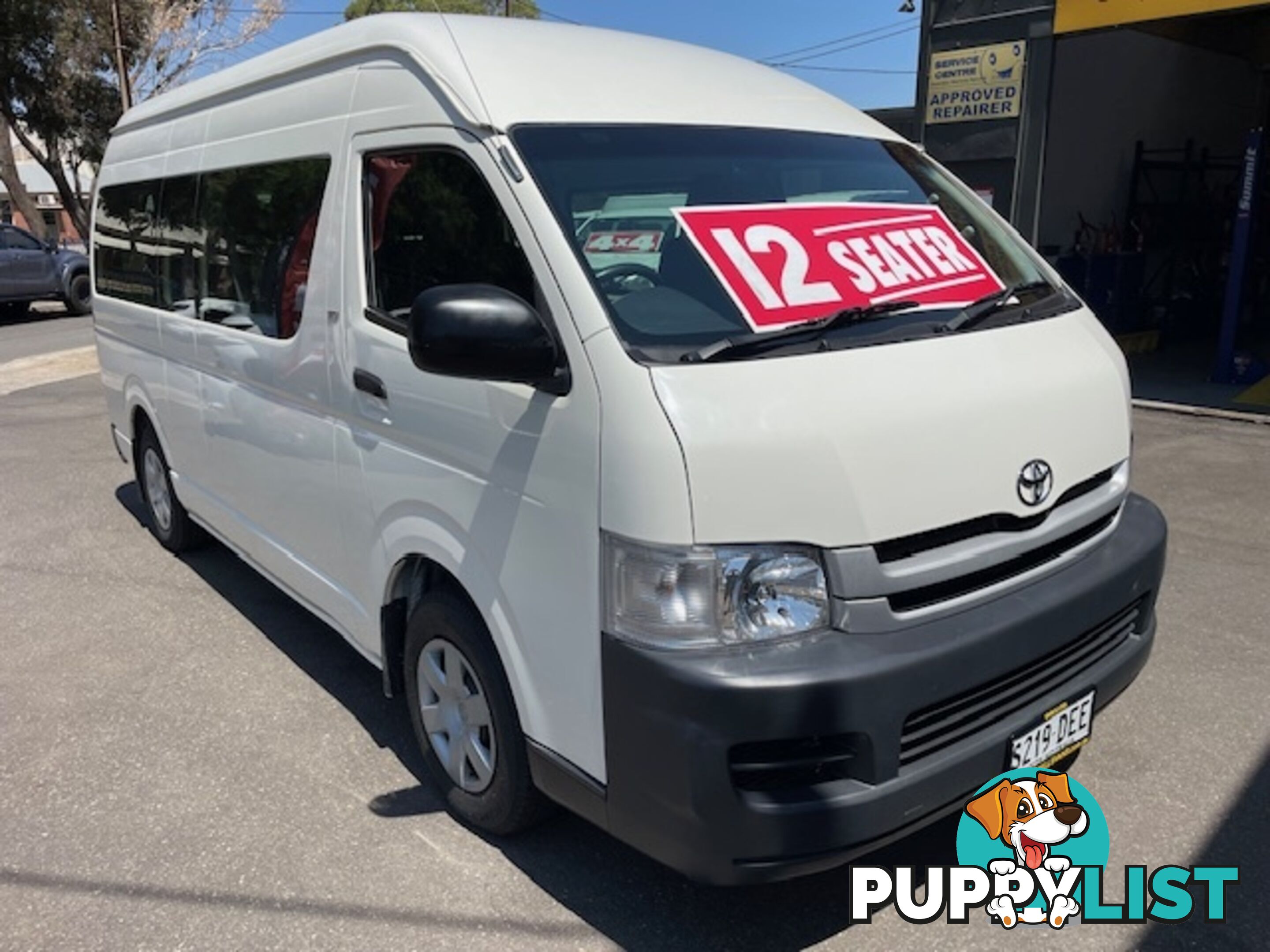 2010 TOYOTA HIACE COMMUTER KDH223R MY07 UPGRADE BUS