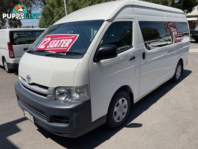 2010 TOYOTA HIACE COMMUTER KDH223R MY07 UPGRADE BUS