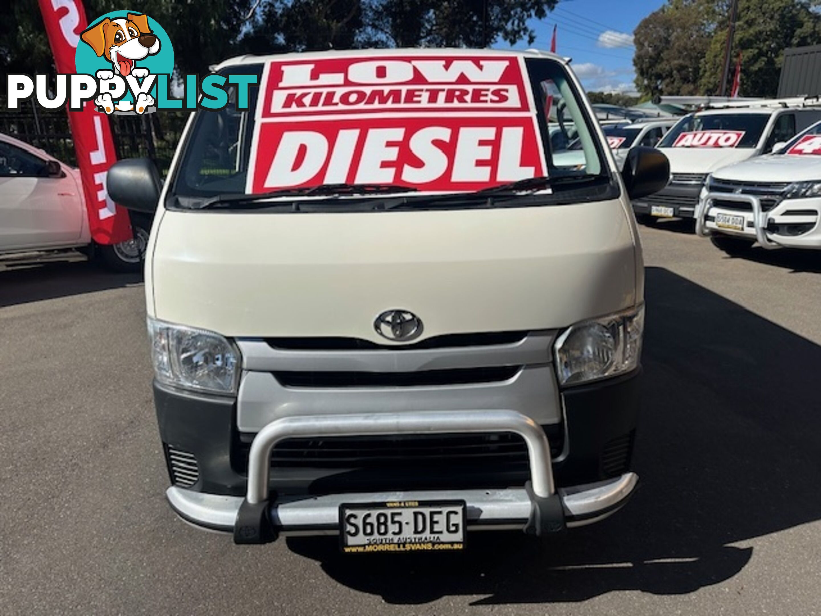 2018 TOYOTA HIACE LWB KDH201R MY16 4D VAN