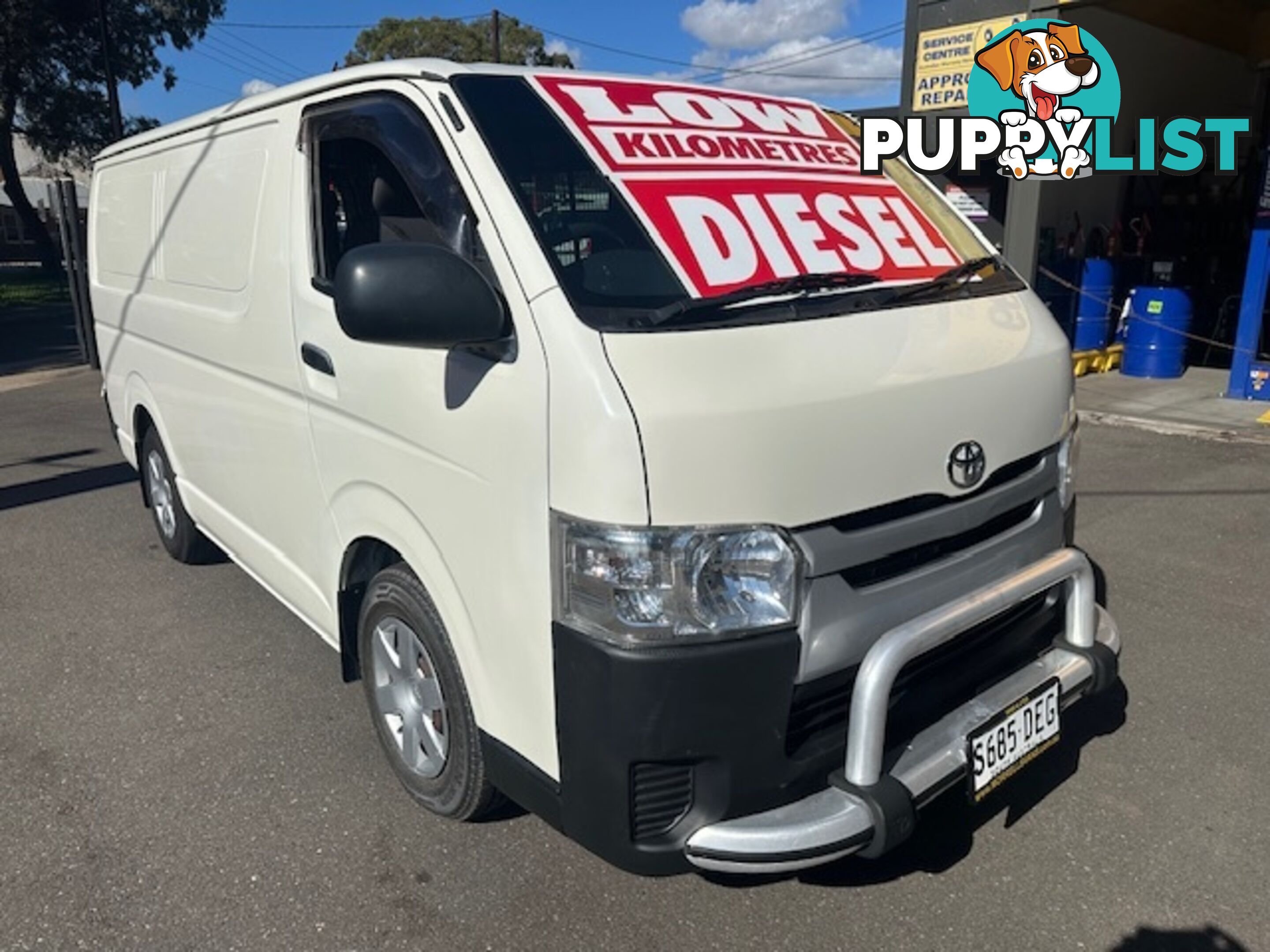 2018 TOYOTA HIACE LWB KDH201R MY16 4D VAN