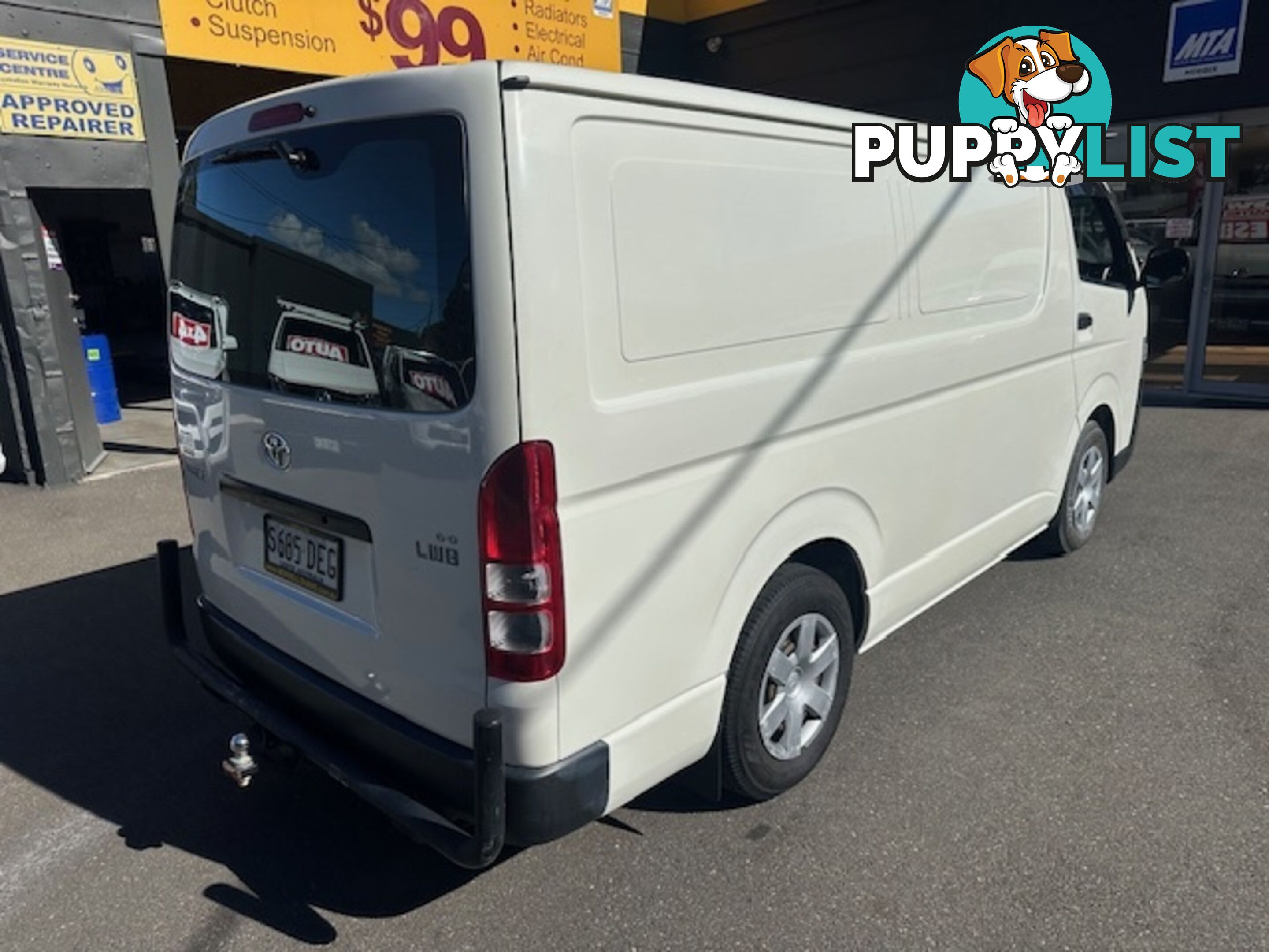 2018 TOYOTA HIACE LWB KDH201R MY16 4D VAN