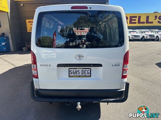 2018 TOYOTA HIACE LWB KDH201R MY16 4D VAN