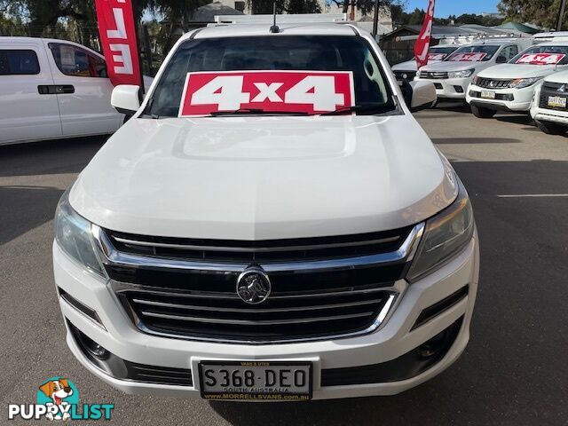 2018 HOLDEN COLORADO LS 4X4 RG MY19 CREW CCHAS