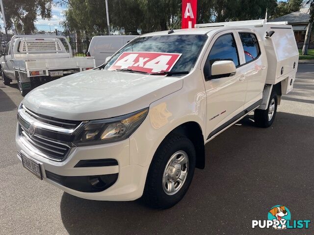 2018 HOLDEN COLORADO LS 4X4 RG MY19 CREW CCHAS